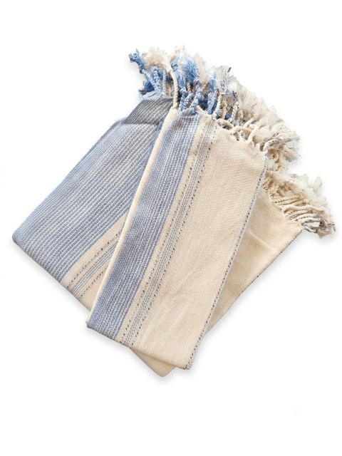 Tripolis Cotton Peshtemal - Blue 90x180 cm